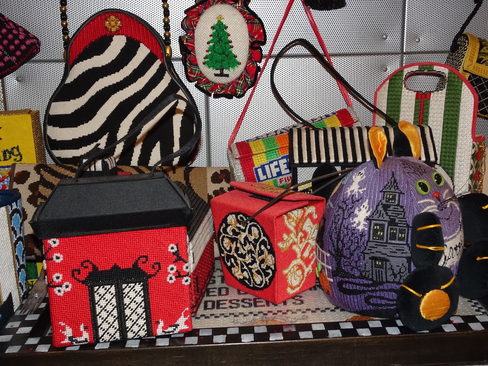 The French Tangerine needlepoint update and a san francisco shop