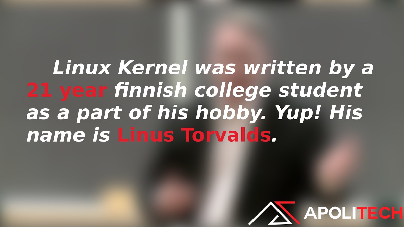 Linux fact of the day