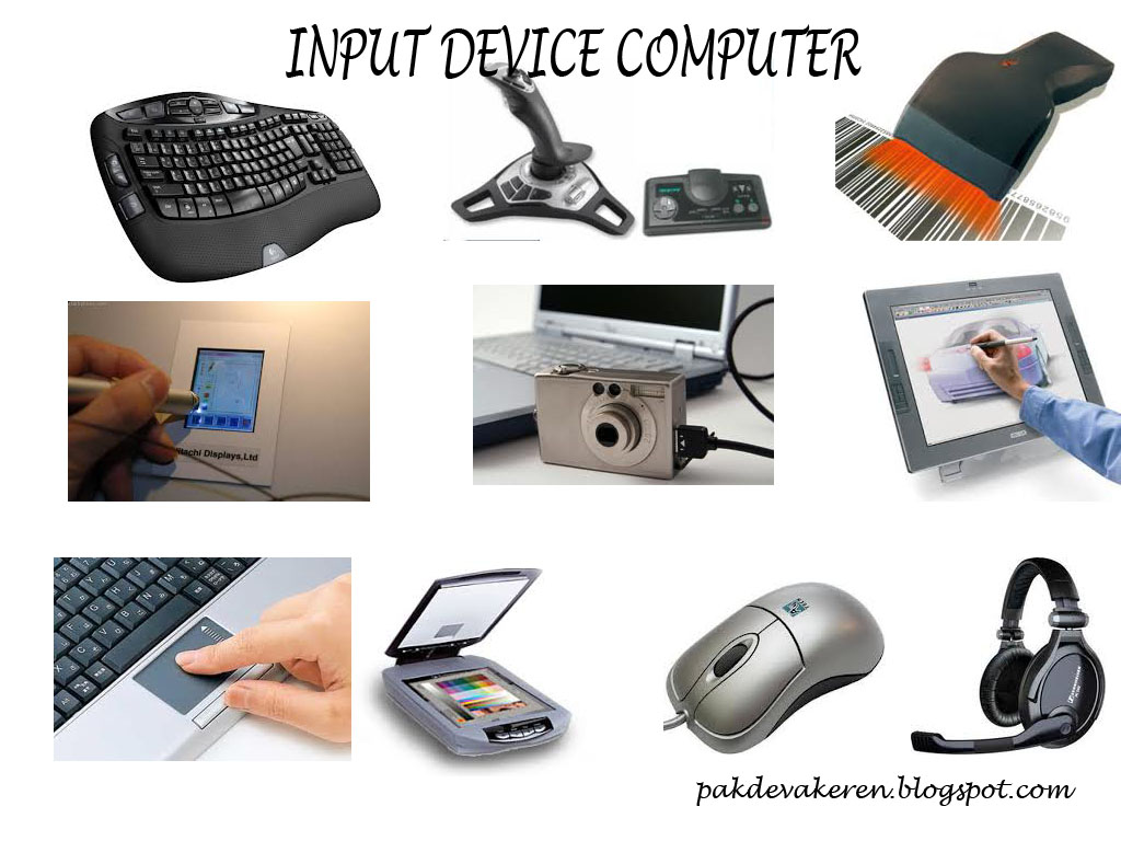 Pengertian Input Device (Unit Masukan) Komputer dan Macam 