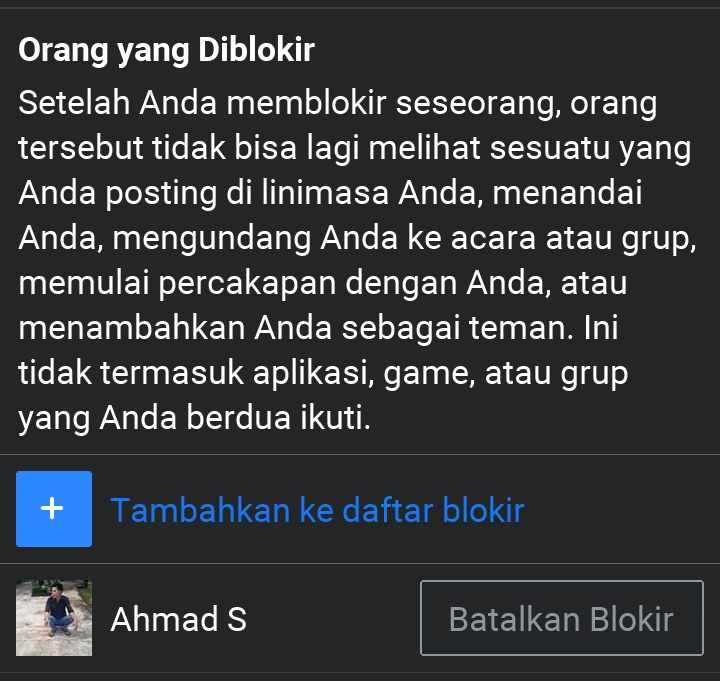 cara berteman kembali di facebook setelah diblokir