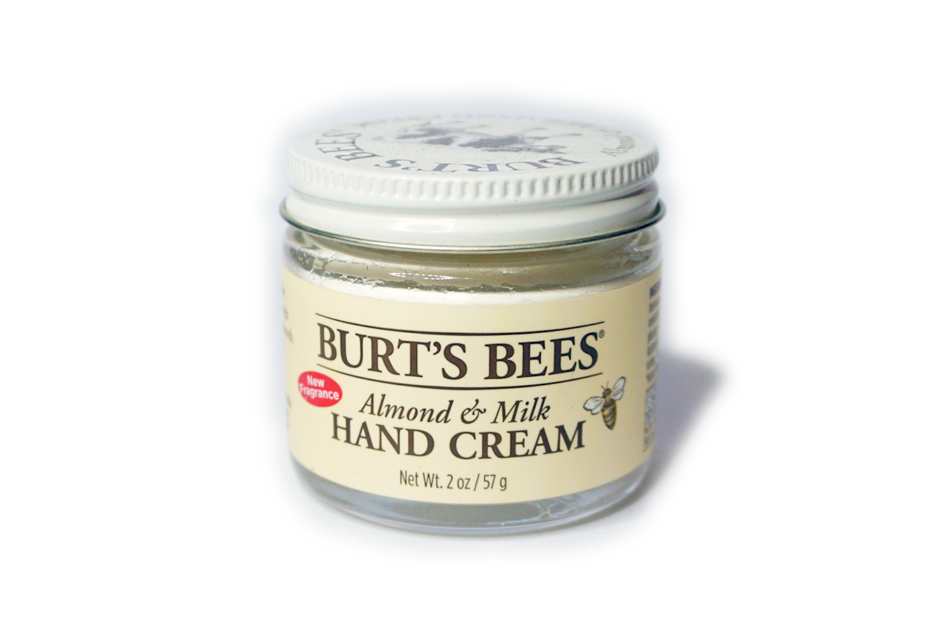 Burt's Bees Almond and Milk Beeswax Hand Cream Review Jello Beans