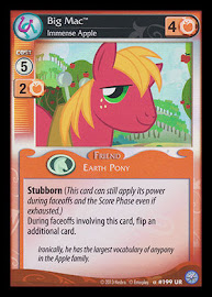 My Little Pony Big Mac, Immense Apple Premiere CCG Card