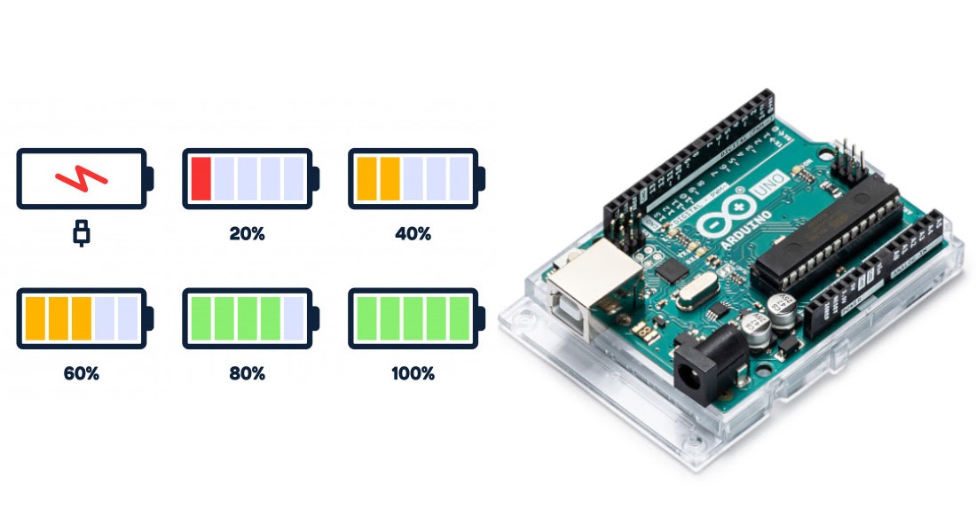 Battery Charge Level Sensor with Arduino zkl doc