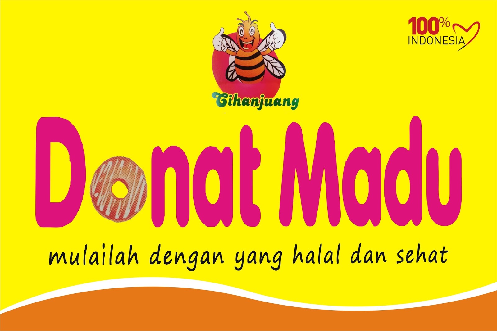 Download Contoh Spanduk Donat Madu.cdr KARYAKU