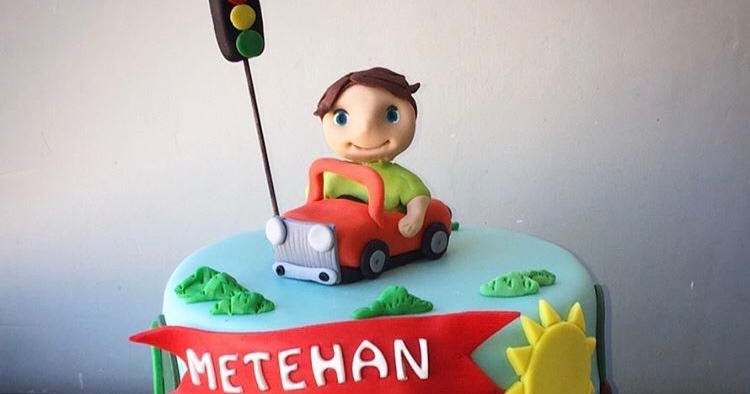 Arabalı PastaTrenli Pasta (Car cake)