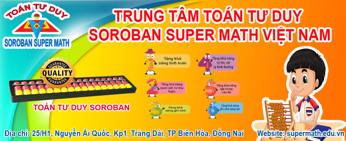 Đào tạo toán tư duy super math