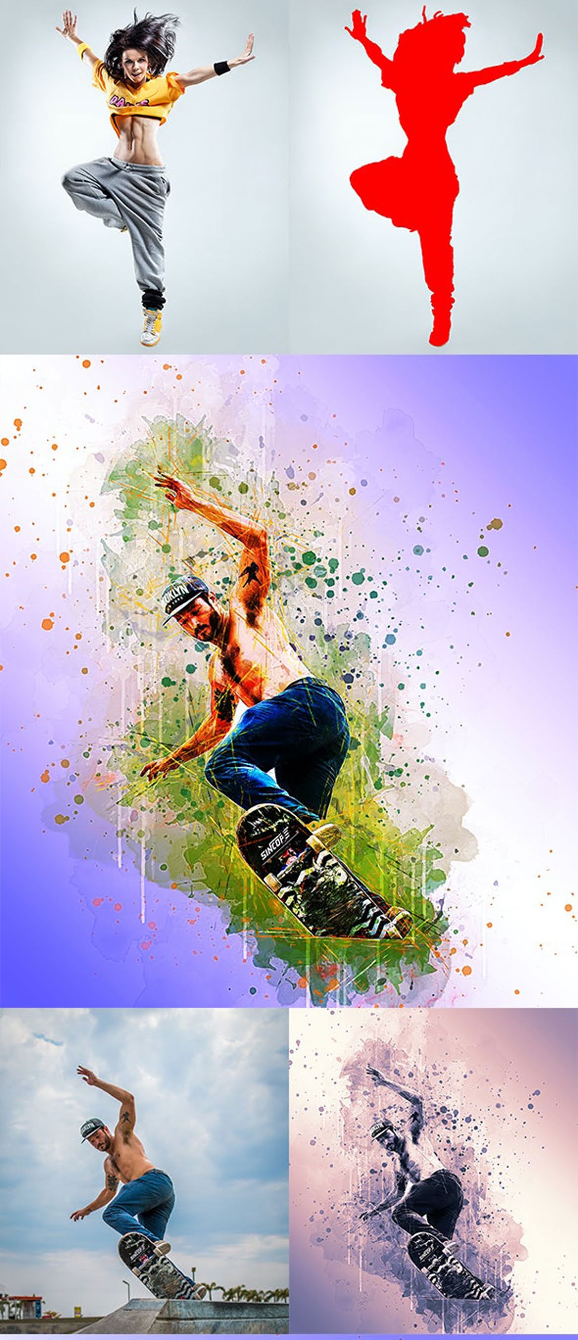 Watercolor Sketch Painting Photoshop Action 26882049 2 Watercolor Sketch Painting Photoshop Action 26882049