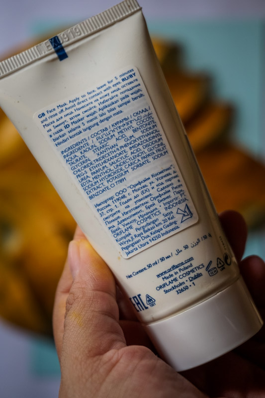 (Review) Oriflame Pure Skin Blackhead Clearing Mask Kotakwarna