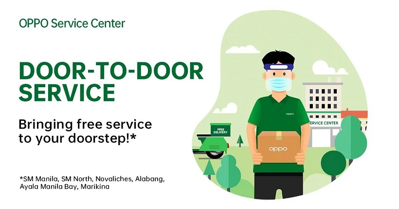 OPPO Philippines announces Door-to-Door Service