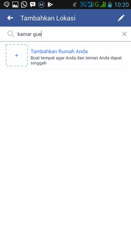 Cara Membuat Lokasi Tempat Singgah di Facebook Via HP Cara Membuat Lokasi Tempat Singgah di Facebook Via HP