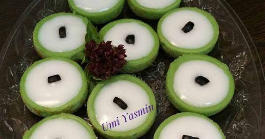 Resep Kue Lumpur Lapindo Pandan Vla. Enak Lembut dan Lumer Dimulut