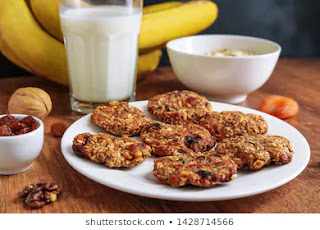 banana oatmeal cookies