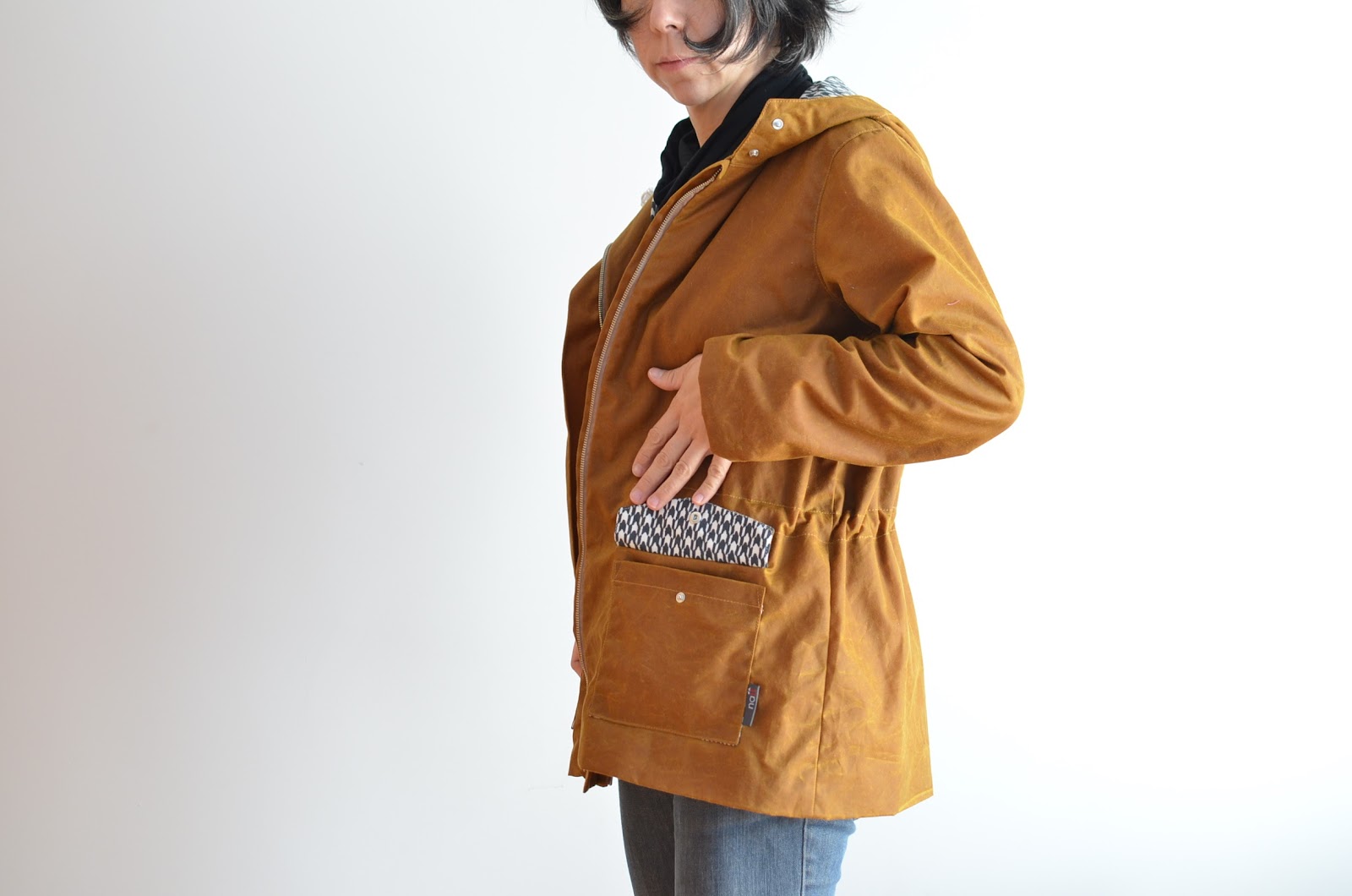 Parka Oilskin » Patrones en pdf Naii Costura