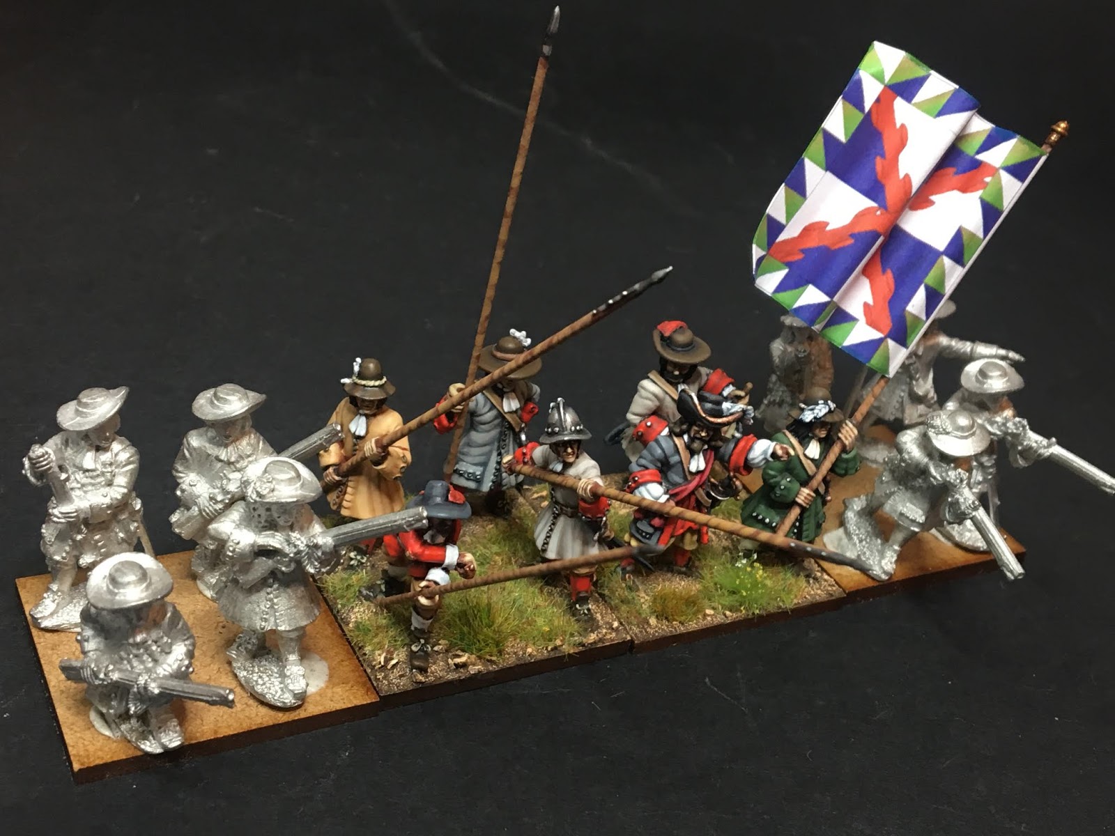 Spanish Lead Painting Front Rank conversions in 28mm for 1670' PART II