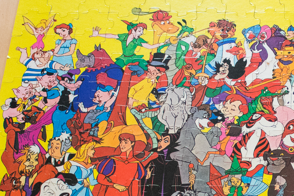 Craft Knife I Bought a Vintage Disney Puzzle off of Ebay