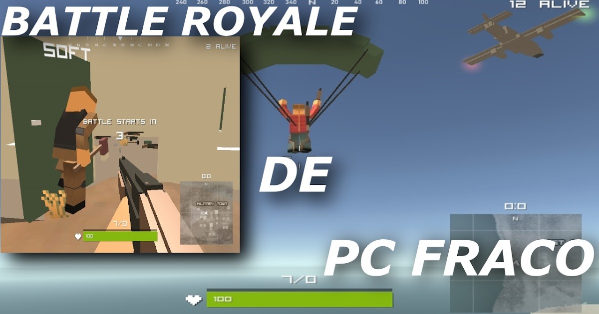 JOGOS PARA PC FRACO LIXO SEM PLACA DE VIDEO!: MELHOR MINECRAFT BATTLE