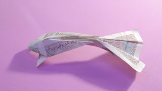 hướng dẫn cách xếp hình con cá koi bằng tiền giấy
