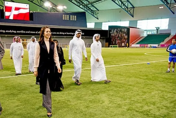 Danish Crown Prince Couple's three days visit to Qatar started. Crown Prince Frederik of Denmark and his wife Princess Mary 