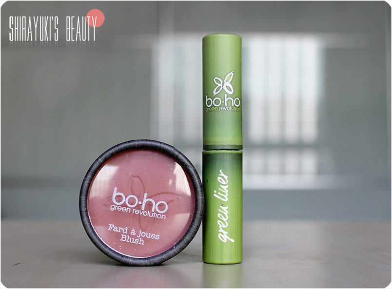 Shirayuki's Beauty: Boho Cosmetics - Blush and Eyeliner