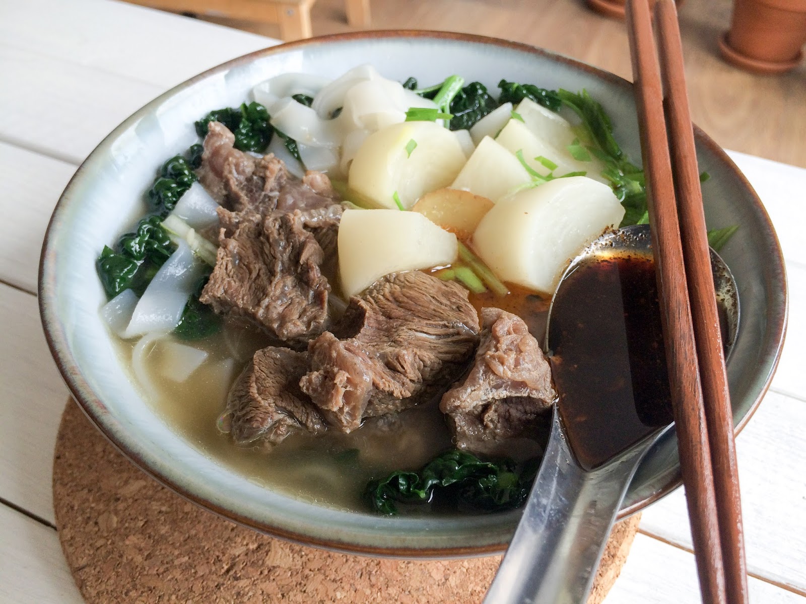 Hollow Legs Clear Beef & Turnip Soup