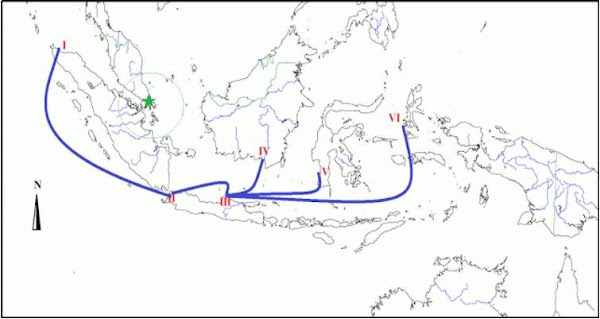 Perkembangan Jaringan Islam di Indonesia Melalui Jalur Perdagangan pelayaran dan perdagangan di indonesia setelah malaka jatuh ke tangan portugis