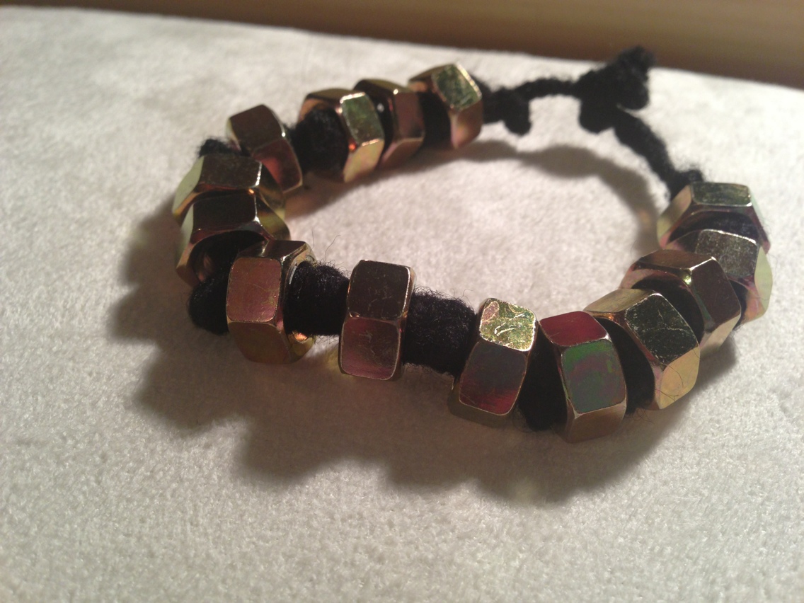 How'd You Make That? Hex Nut Bracelet