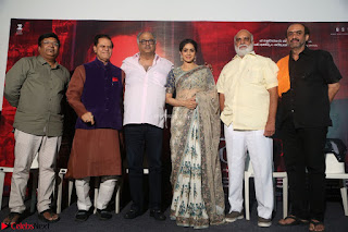 Sri Devi in designer saree stunning beauty at the launch of MOM movie Trailer~  Exclusive 002
