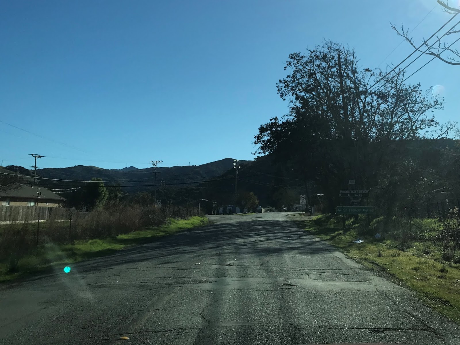 Old Stage Road; the "real" El Camino Real and predecessor route to US