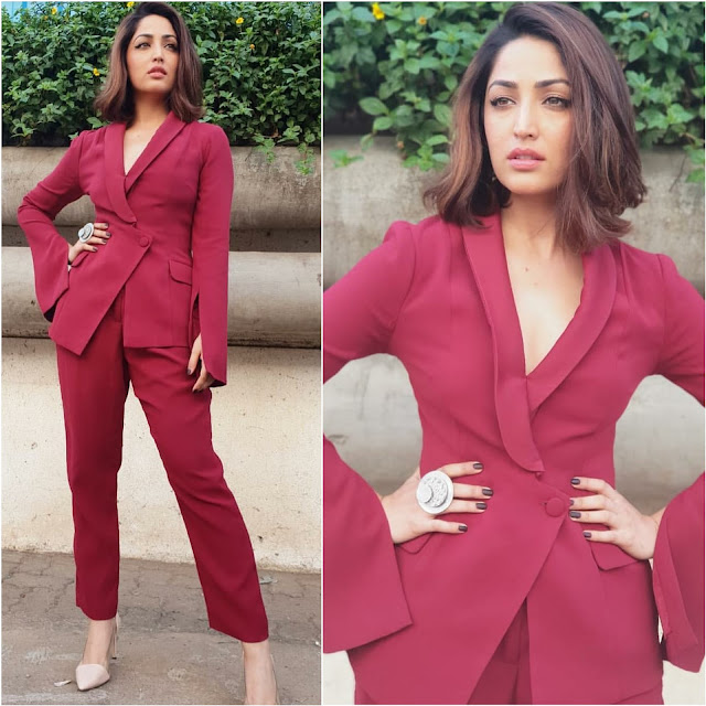 Yami Gautam in a Lavish Alice Pant Suit