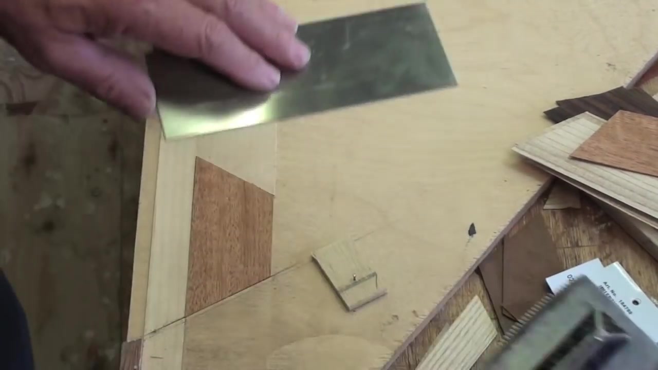 Woodworking Veneer inlay woodworking