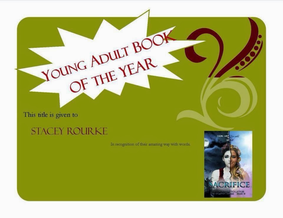 Turning Pages voted Young Adult Book of the Year for Sacrifice