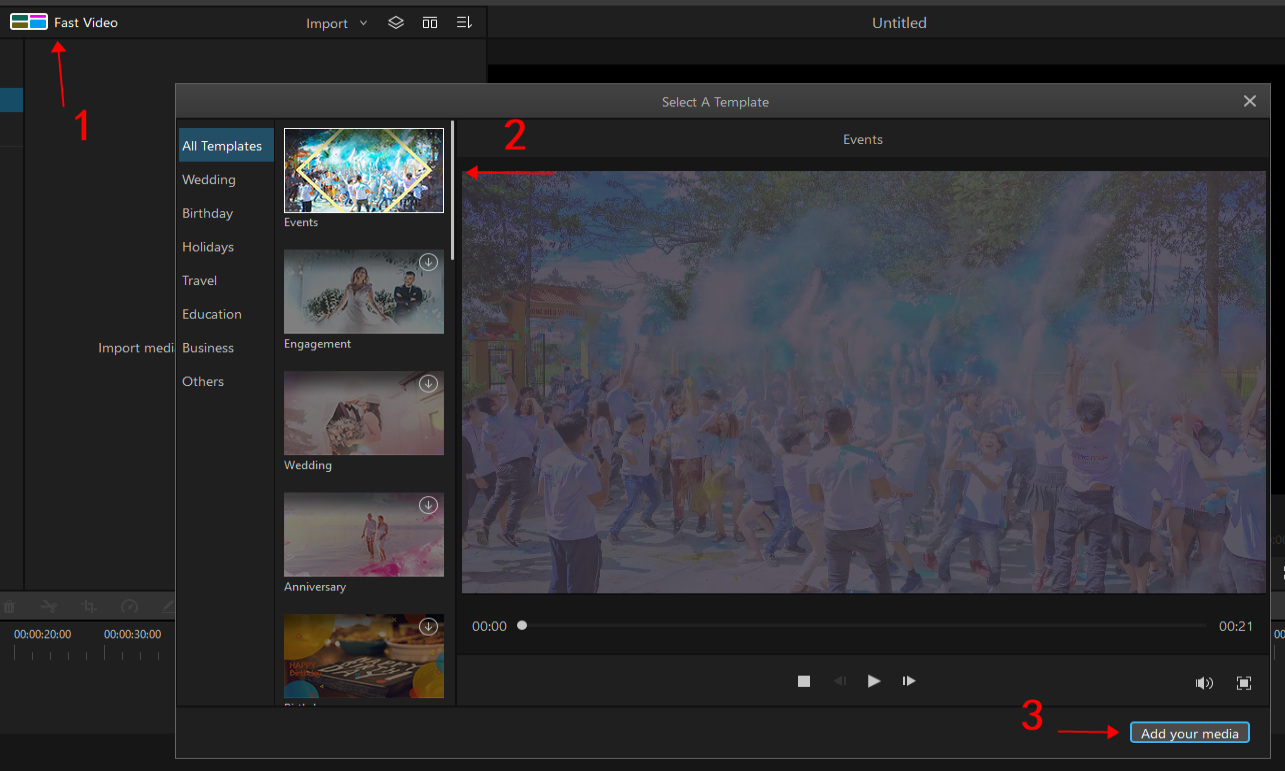 افضل برنامج مونتاج فيديو للكمبيوتر 2021 iMyFone Filme Video Editor