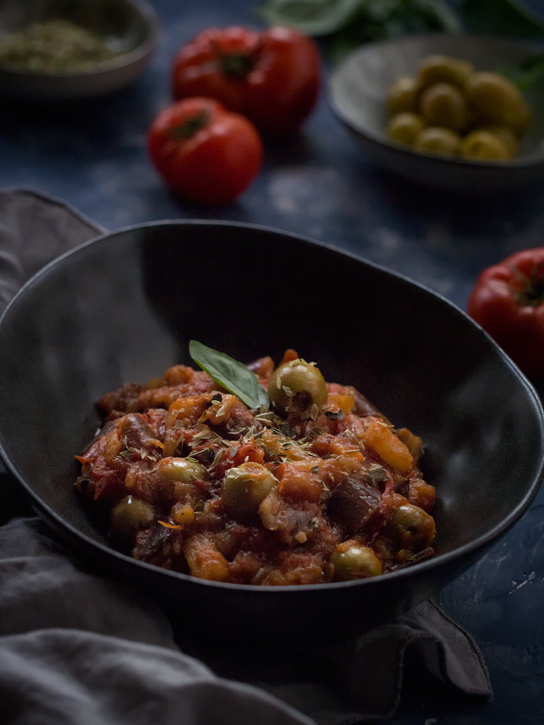 Caponata siciliana | Cocido de Sopa