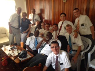 The missionaries - we love them already!