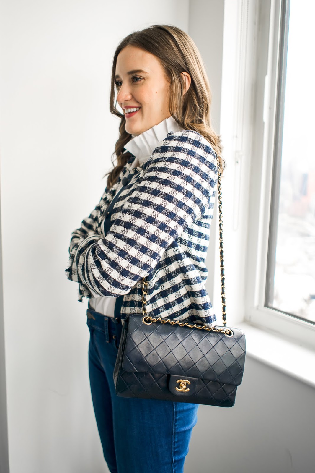 Chanel Medium Double Flap Review + Tips for Buying Second Hand, Connecticut Fashion and Lifestyle Blog