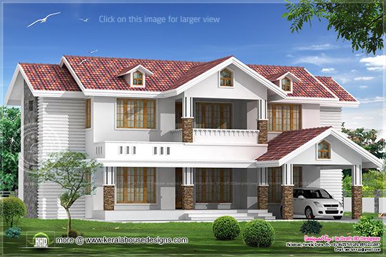 3455 sq-ft villa design 2