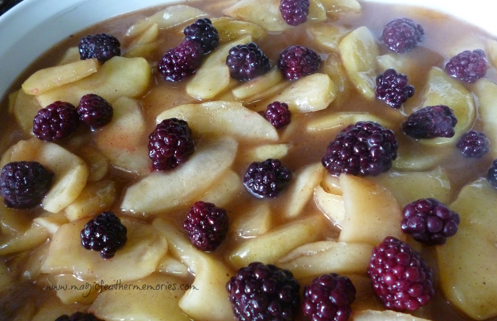 Disney Heritage Recipe Apple Blackberry Cobbler Walt Disney World