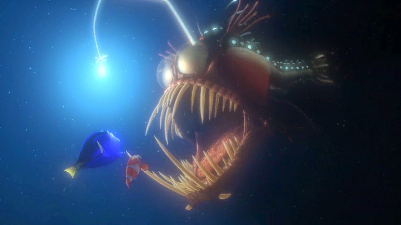 Dan the Pixar Fan: Finding Nemo: Anglerfish Light-Up Action Figure (Disney