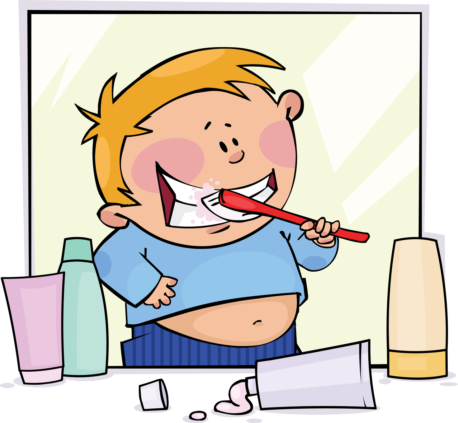 clipart brush my teeth - photo #21