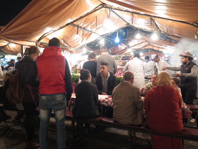 Plaza de la Jemaa el Fna en Marrakech