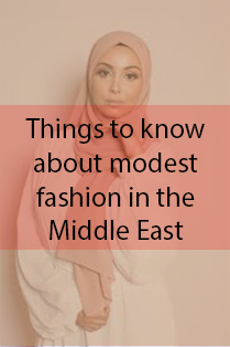 Things to know about modest fashion in the Middle East