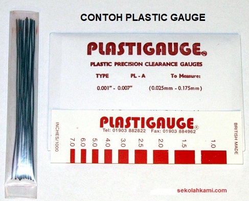 Mengenal Plastic Gauge (Fungsi, Cara Menggunakan) - Hobi Motor
