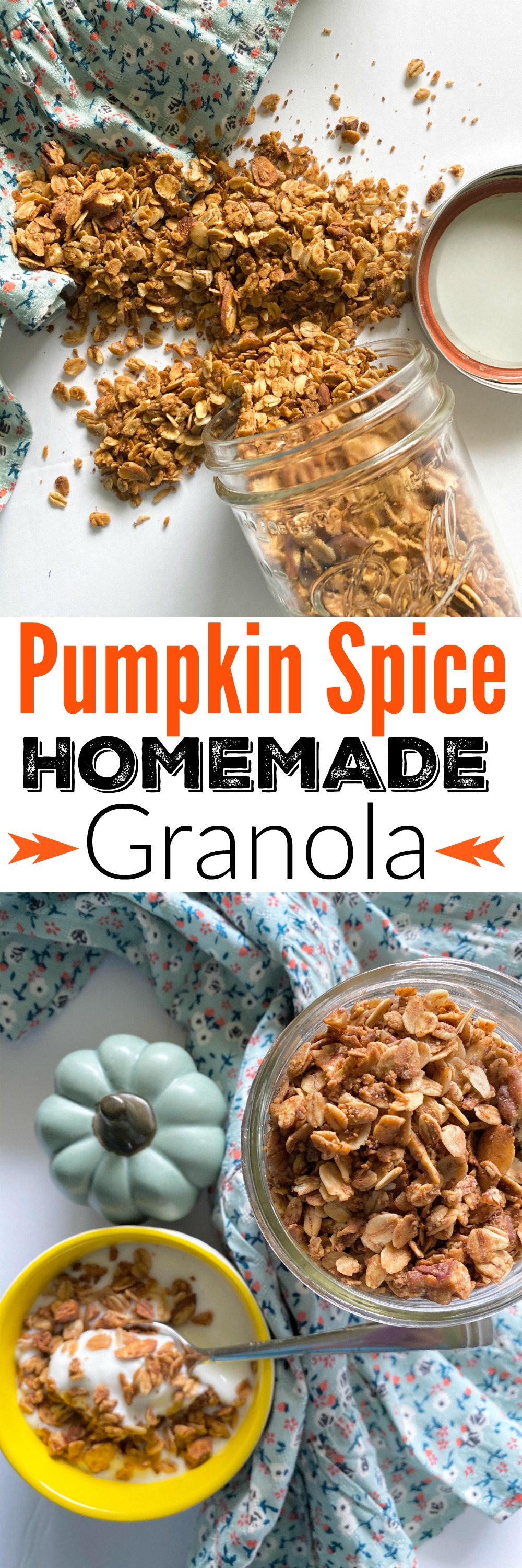Pumpkin Spice Homemade Granola Ally's Sweet & Savory Eats