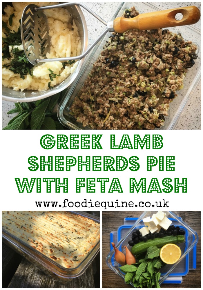 Greek Lamb Shepherds Pie with Feta Mash Foodie Quine Edible