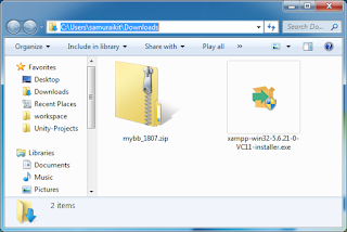 Install MyBB 1.8.7  forum on Windows 7 with XAMPP tutorial 3