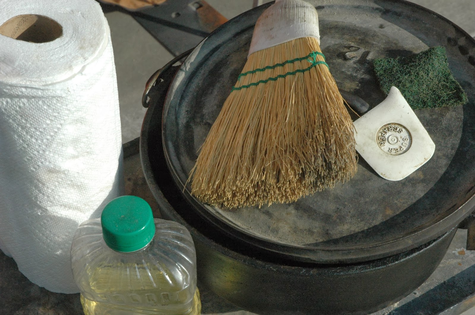 BYU Dutch Oven and Camp Cooking Cleaning