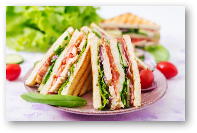 CHEF Q 4 Components Of Sandwich