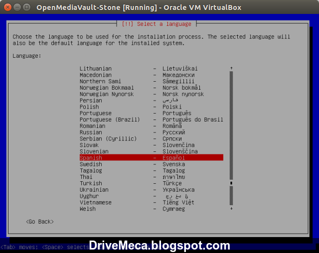 DriveMeca instalando el NAS OpenMediaVault paso a paso