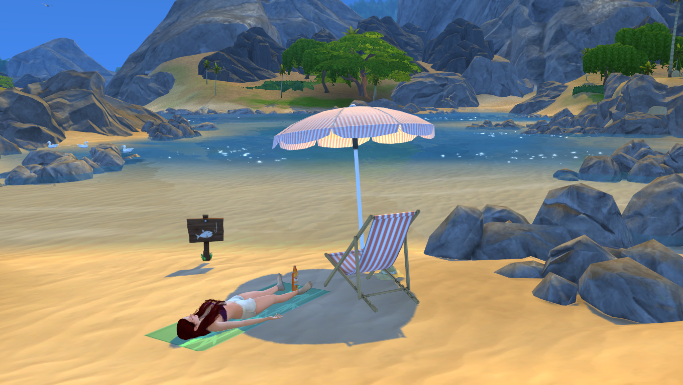 Sims 4 Beach