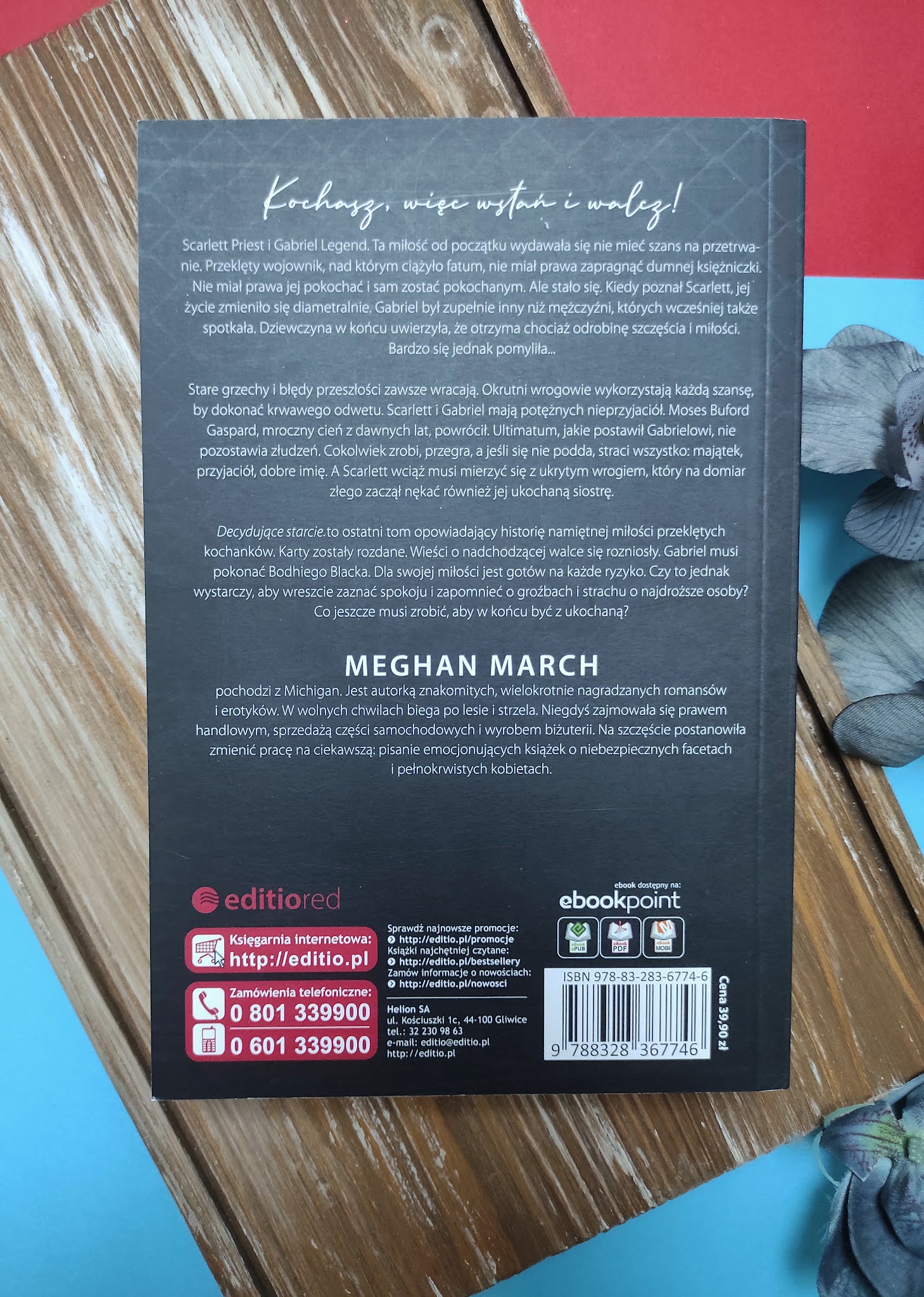 "Decydujące starcie" Meghan March - recenzja